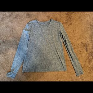 Alosoft Finesse Long Sleeve in Blue Haze Heather
